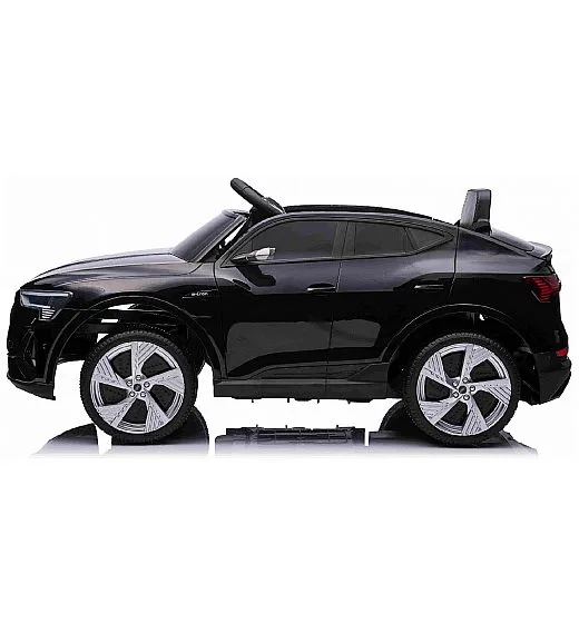 11V Audi E-tron Sportback - dječji akumulatorski auto, crni