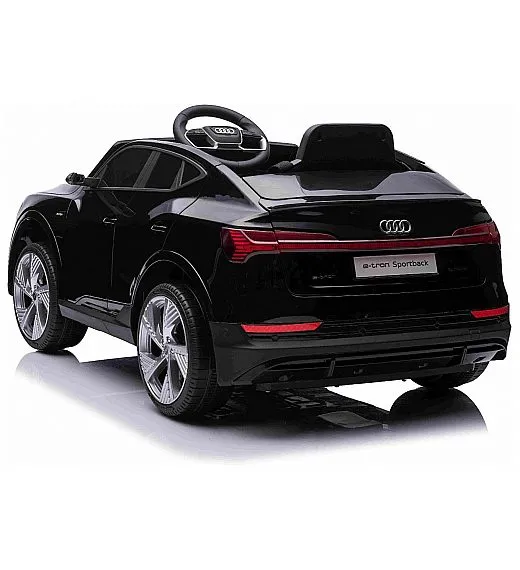11V Audi E-tron Sportback - dječji akumulatorski auto, crni