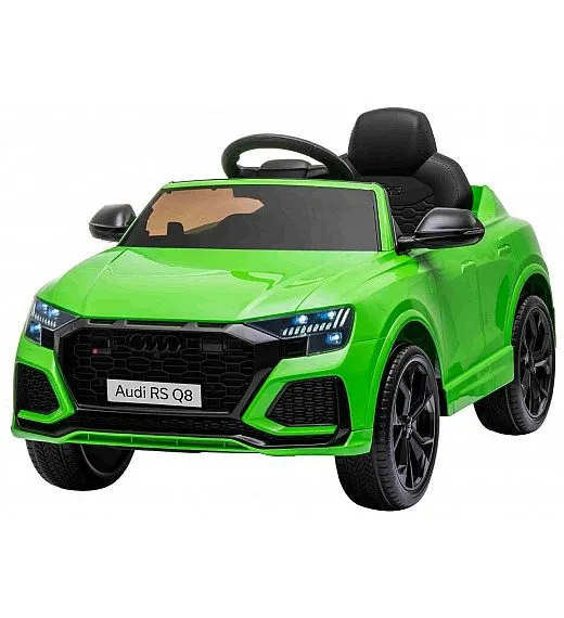 12V Audi RSQ8 - otroški avto na akumulator, zelen