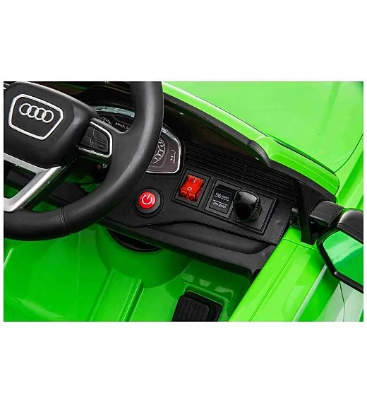 12V Audi RSQ8 - otroški avto na akumulator, zelen