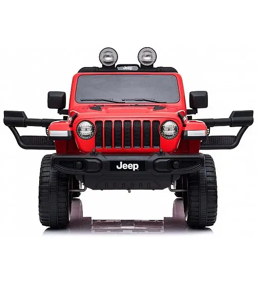 12V JEEP Wrangler RUBICON 4x4 - dječji akumulatorski auto, crveni
