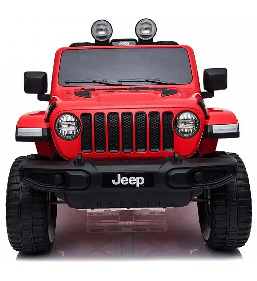 12V JEEP Wrangler RUBICON 4x4 - dječji akumulatorski auto, crveni