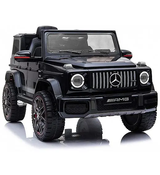 12V Mercedes G - otroški avto na akumulator, črn