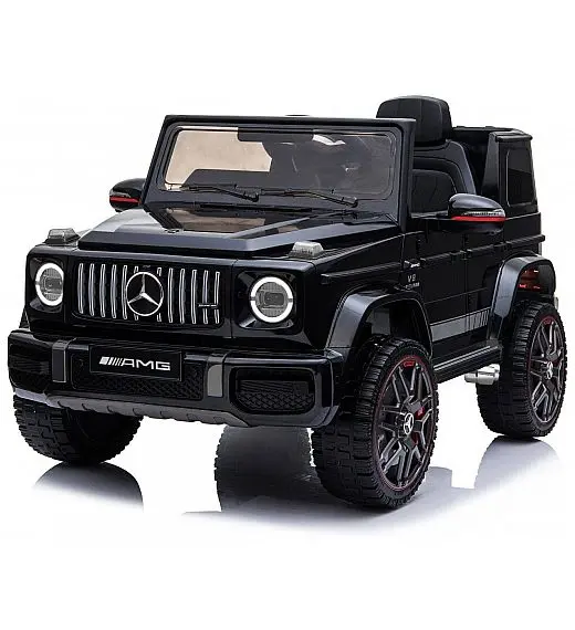 12V Mercedes G - otroški avto na akumulator, črn