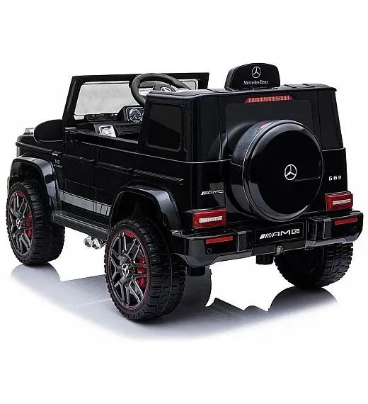 12V Mercedes G - otroški avto na akumulator, črn