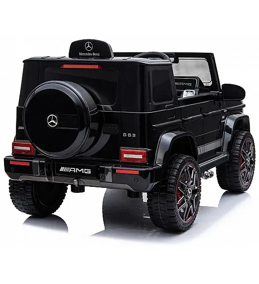 12V Mercedes G - otroški avto na akumulator, črn