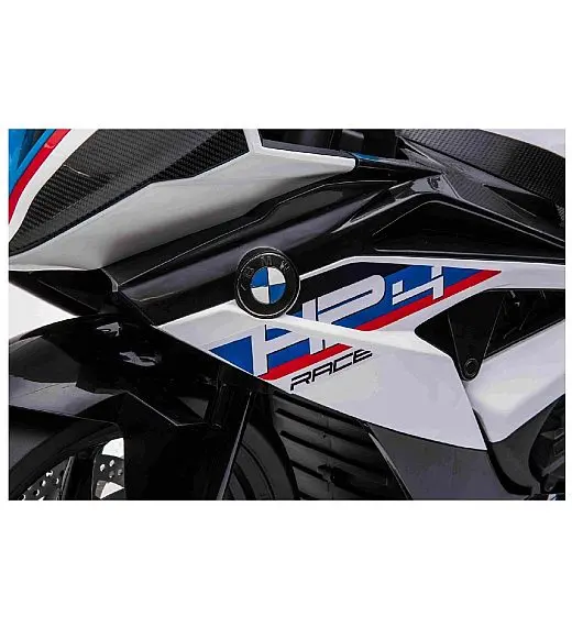 12V motor BMW HP4 RACE bel - otroški motor na akumulator