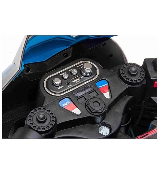 12V motor BMW HP4 RACE bel - otroški motor na akumulator