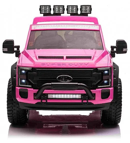 24V Ford Super Duty pink - dječji automobil na baterije
