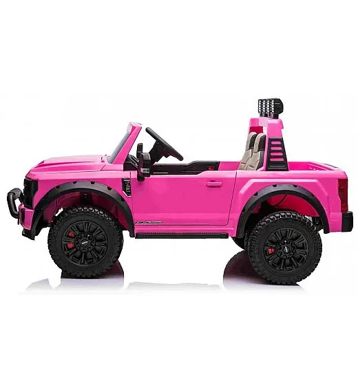 24V Ford Super Duty pink - dječji automobil na baterije