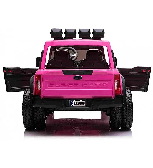 24V Ford Super Duty pink - dječji automobil na baterije