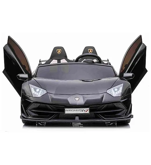 24V Lamborghini Aventador crni - dječji automobil na baterije