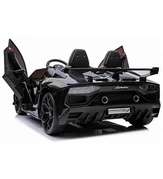 24V Lamborghini Aventador crni - dječji automobil na baterije