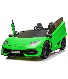 24V Lamborghini Aventador zeleni - dječji automobil na baterije