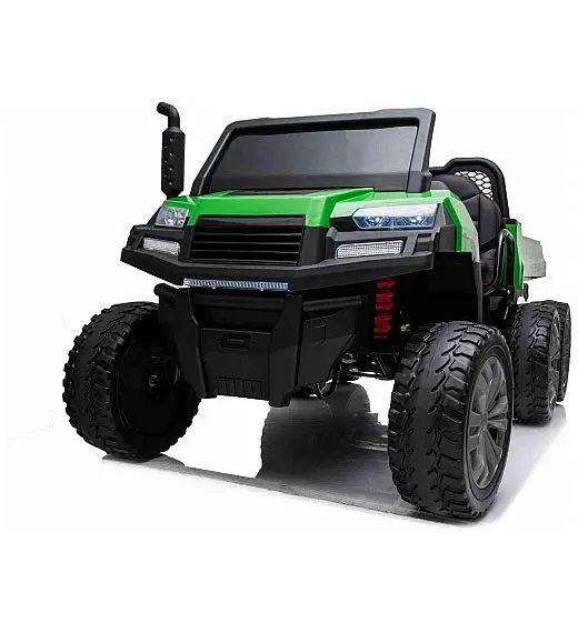 24V RIDER XXL 6X6 - otroški avto na akumulator, zelen