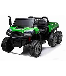 22V RIDER XXL 6X6 800W - otroški avto na akumulator, zelen