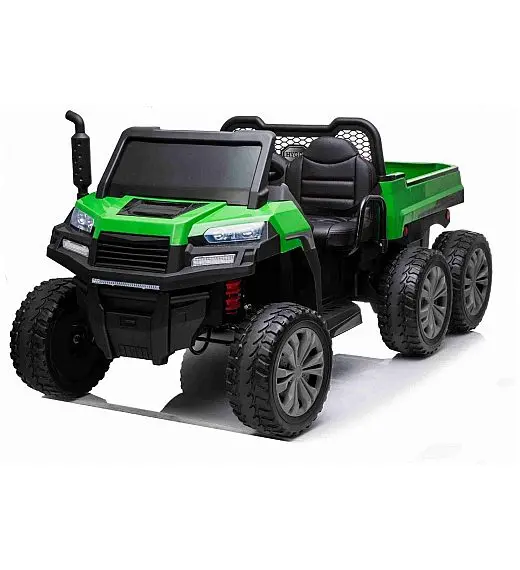 24V RIDER XXL 6X6 - otroški avto na akumulator, zelen