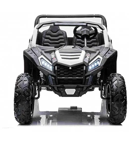 24V UTV XXL Beneo - dječji akumulatorski auto bijelo-crni