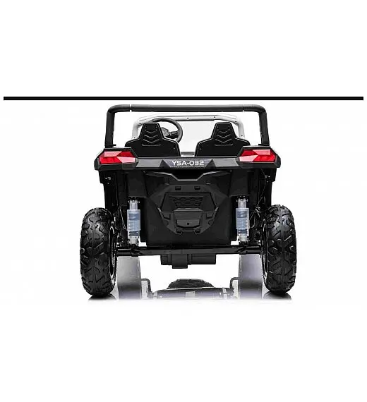 24V UTV XXL Beneo - dječji akumulatorski auto bijelo-crni