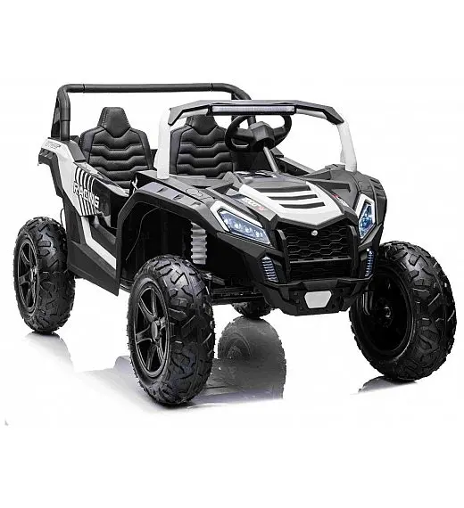 24V UTV XXL Beneo - dječji akumulatorski auto bijelo-crni