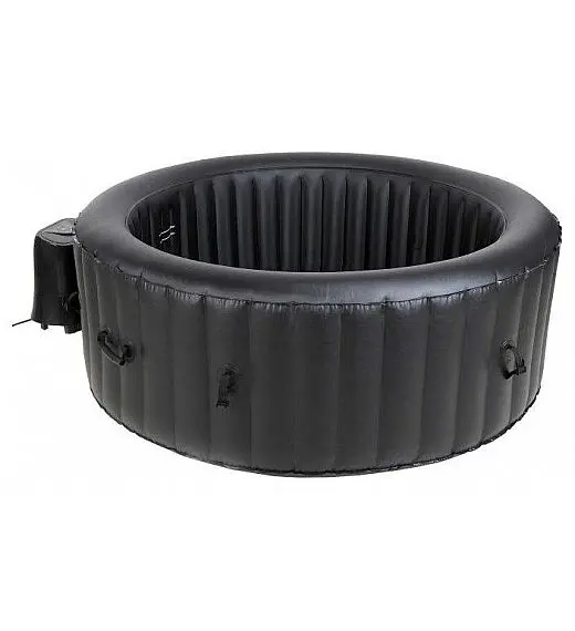 napihljiv jacuzzi za 6 oseb - napihljivi masažni bazenn, črn