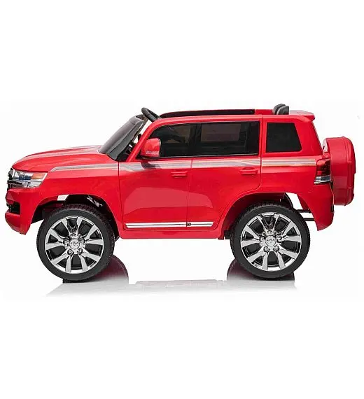 12V Toyota Landcruiser - auto na akumulator, crveni