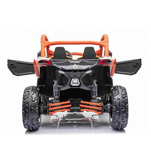 12V CAM-AM MAVERICK - otroški avto na akumulator 4x4, orange