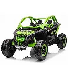 12V CAM-AM MAVERICK - otroški avto na akumulator 4x4, zelena