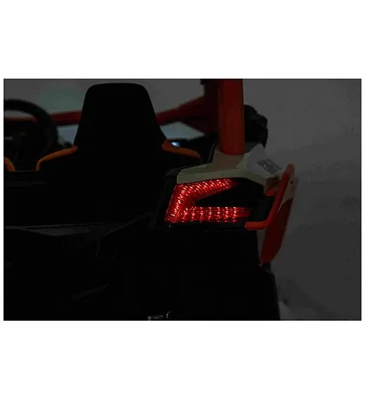 12V CAM-AM MAVERICK - dječji automobil na baterijem 4x4, crveni