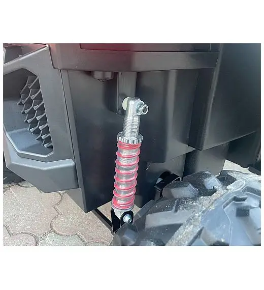 24V RSX MX - dječji automobil na baterijem 4x4, crni