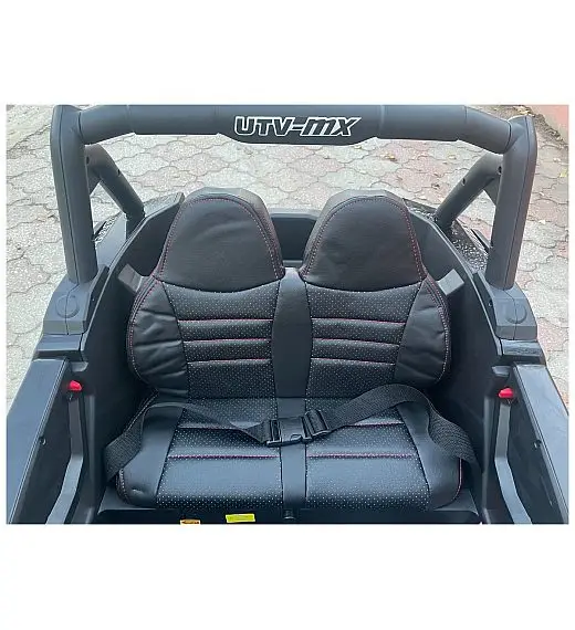 24V RSX MX - dječji automobil na baterijem 4x4, crni