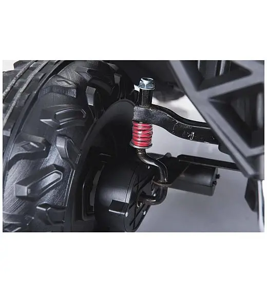 24V RSX MX - dječji automobil na baterijem 4x4, crni