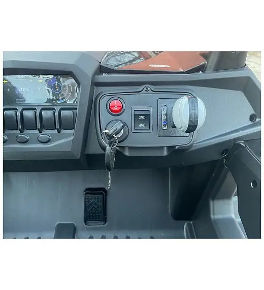24V RSX MX - dječji automobil na baterijem 4x4, crni