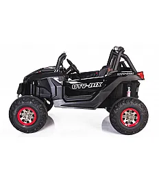 22V RSX MX - otroški avto na akumulator 4x4, črn