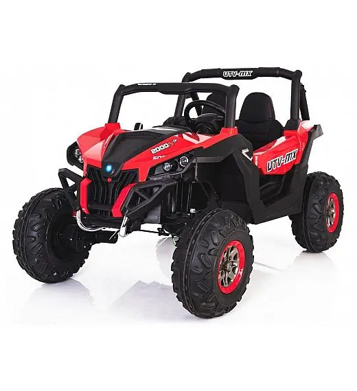 24V RSX MX - otroški avto na akumulator 4x4, rdeč
