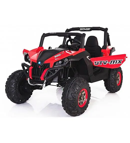 24V RSX MX - otroški avto na akumulator 4x4, rdeč