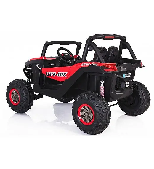 24V RSX MX - otroški avto na akumulator 4x4, rdeč
