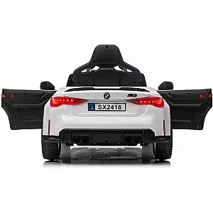 12V dječji auto na akumulator BMW M4 - bijeli