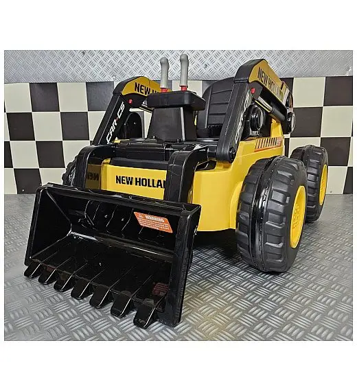 12V New Holland - dječji bager u žutoj boji Cars4kids Trading
