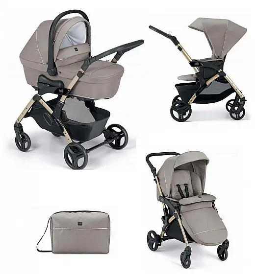 Kolica 2u1 FLUIDO EASY Beige Cam