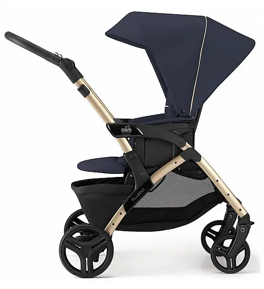 Kolica 2u1 FLUIDO EASY Blue Cam