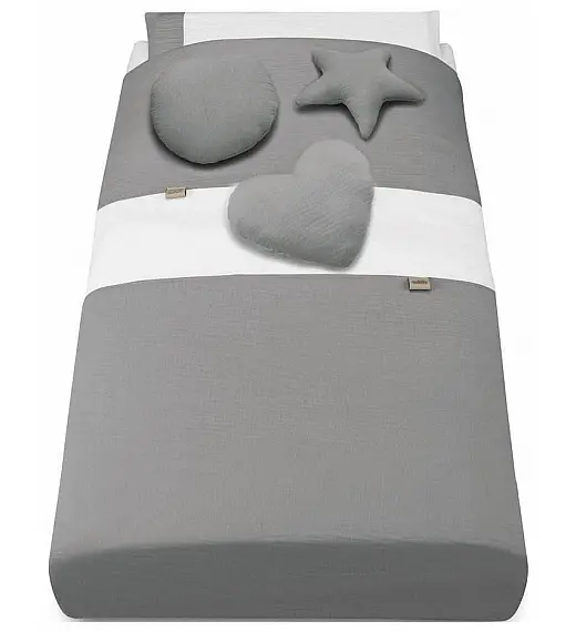 Dječja krevetnina PIUMONE Grey Cam