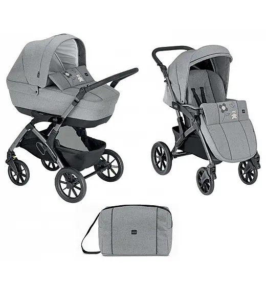 Dječja kolica 2u1 DINAMICO SMART Grey Natura Cam