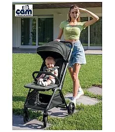 Športni otroški voziček OLIVER Black