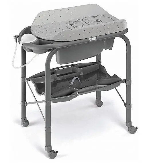 Stol za previjanje s kadom CAMBIO Teddy Grey