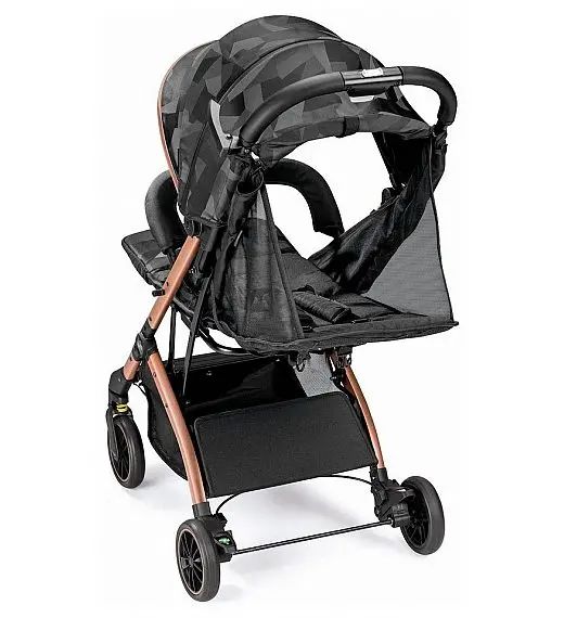 Športni voziček COMPASS 2.0 Jacquard Nero