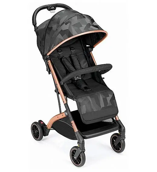 Športni voziček COMPASS 2.0 Jacquard Nero