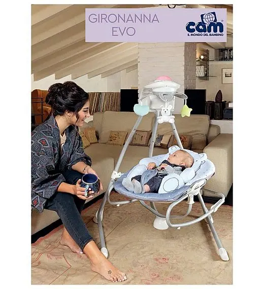 Ljuljačka za bebe CAM GIRONANNA EVO Orso Luna