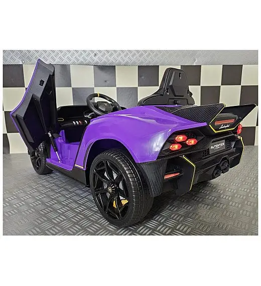 Dječji akumulatorski auto 12V LAMBORGHINI AUTENTICA Purple Cars4kids Trading