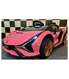 12V auto na akumulator Lamborghini SIAN Pink